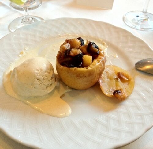 dessert at La Grillade