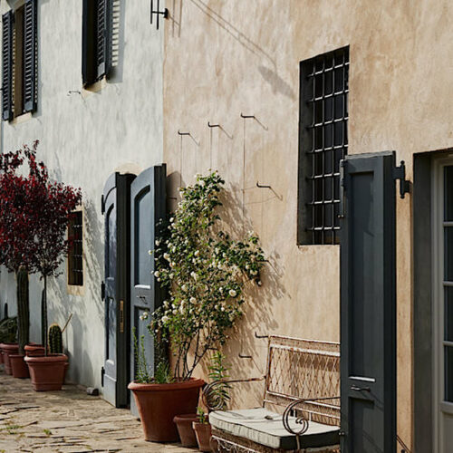 Fiona Corsini di San Giuliano's Tuscan home