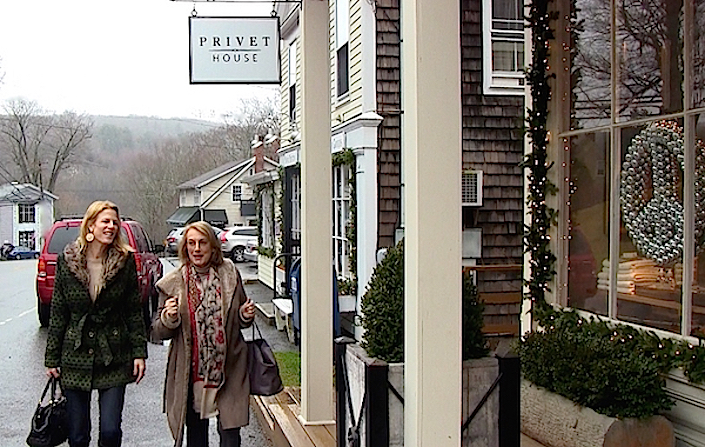 Nina Campbell and Susanna Salk in New Preston, CT