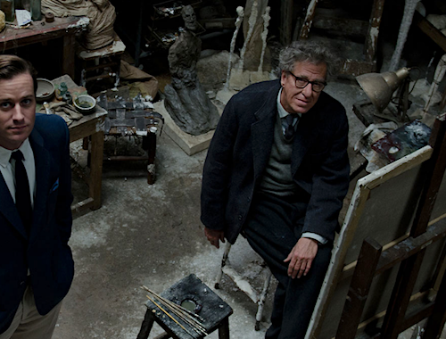 Final Portrait with Armie Hammer and Geoffrey Rush