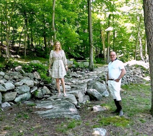 Susanna Salk and Juan Montoya