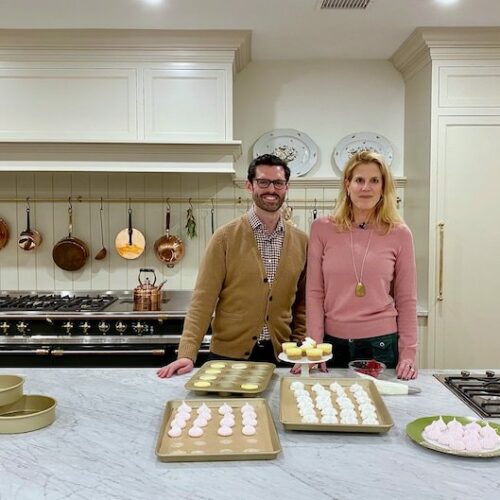 John Kanell of Preppy Kitchen and Susanna Salk via Quintessence