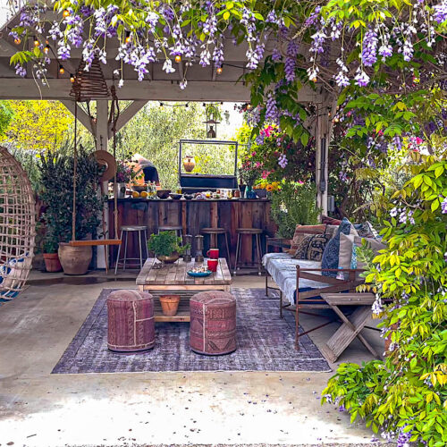 At Home in Ojai with Isabelle Dahlin and Brandon Boudet
