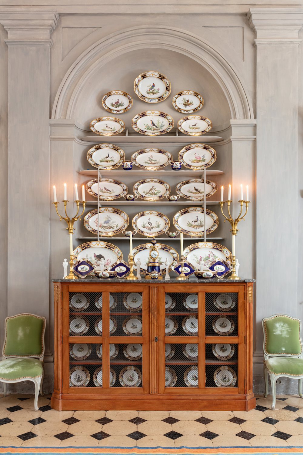 Sevres at Jacques Garcia Champ de Bataille Sotheby's auction
