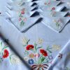 Vintage Italian Tablecloth and Napkins - Image 3