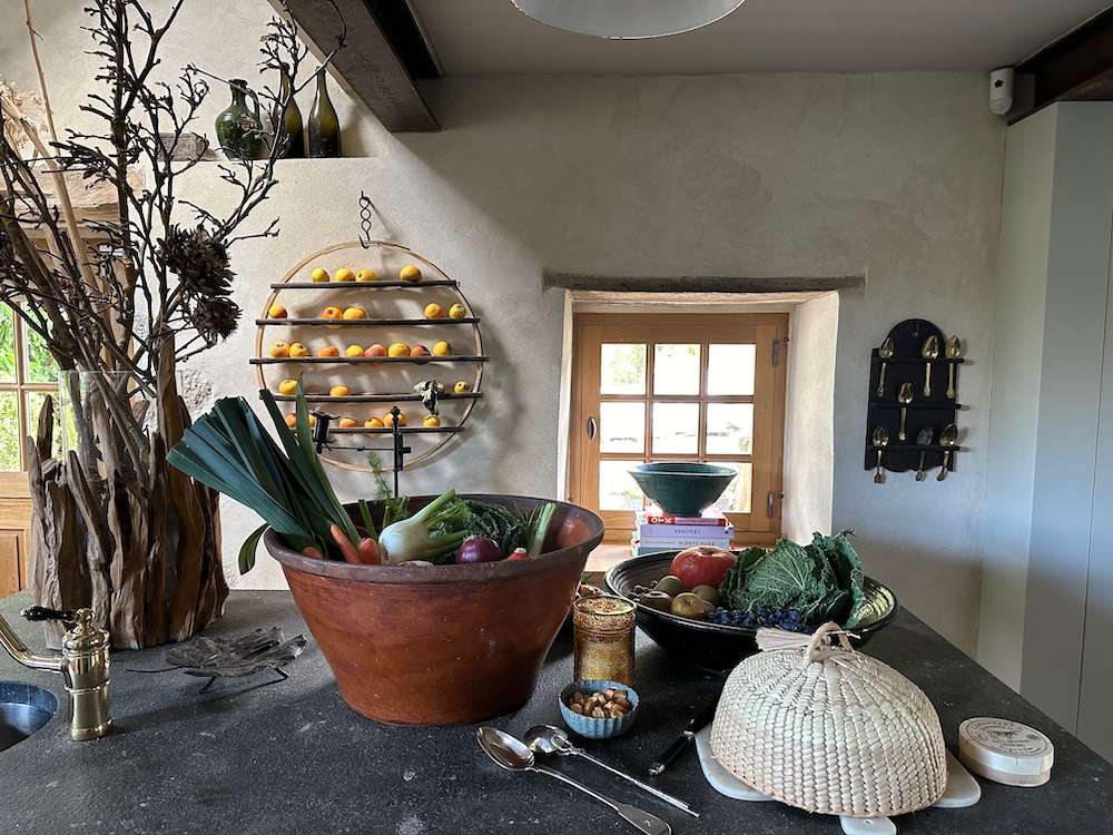 Kitchen at La Carlière via Quintessence
