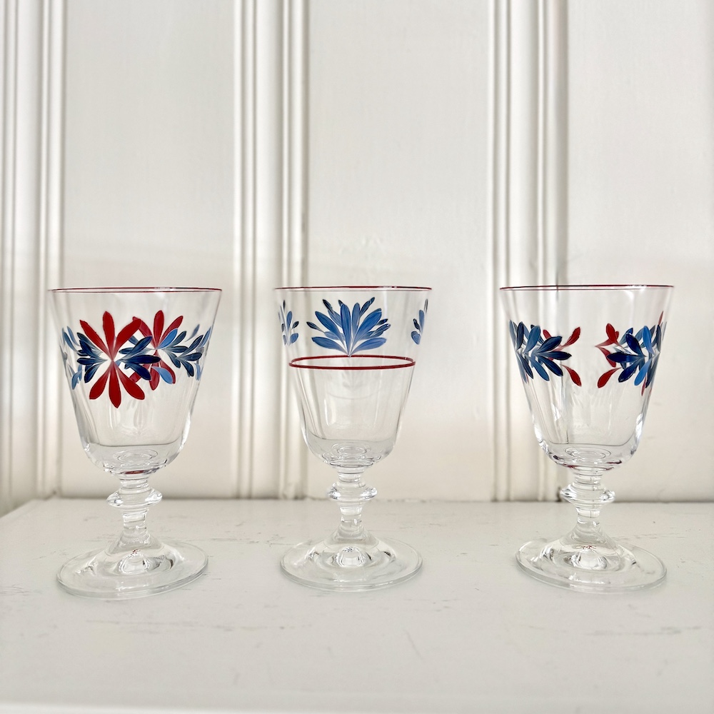Avignon wine glasses via Quintessence