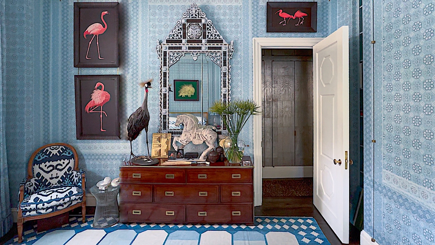 At Home with James Andrew & Scott McBee in a Manhattan Maisonette via Quintessence