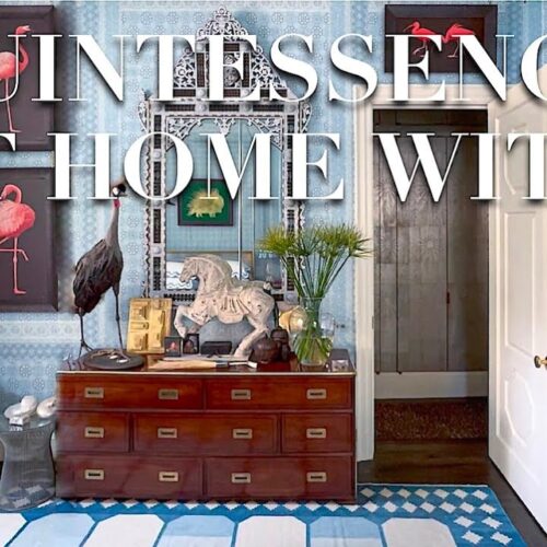 At Home with James Andrew & Scott McBee in a glamorous Manhattan maisonette