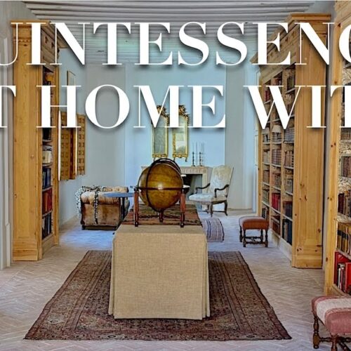 At Home with Luis Puerta at his 18th century palazzo in the Spanish countryside