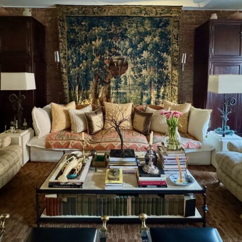 At Home with Robert Couturier & Sebastian Trujillo via Quintessence