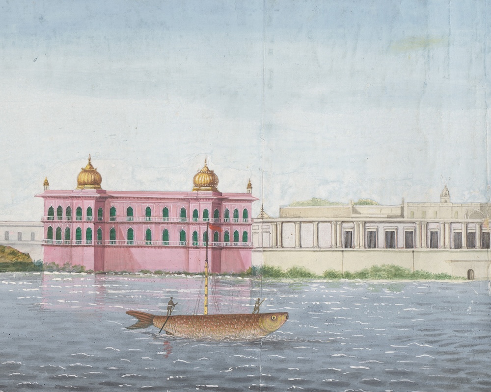 Lucknow from the Gomti, Yale Center for British Art, Paul Mellon Collection via Quintessence