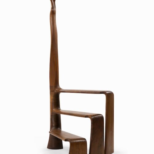 Wendell Castle’s library steps