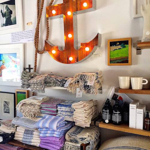 Anchor light at SPACE on Nantucket