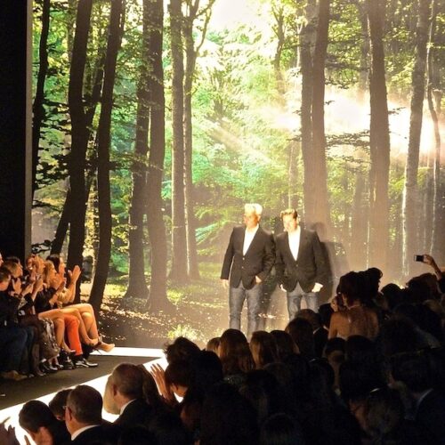 Badgley Mischka spring 2013 show finale