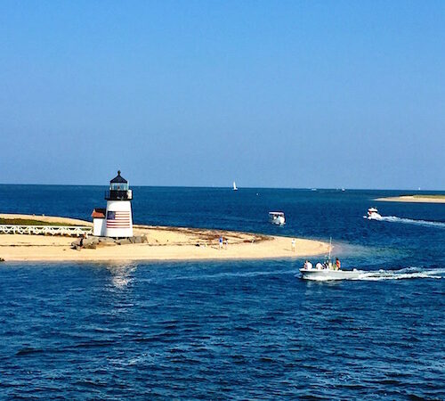 Brandt Point lighthouse