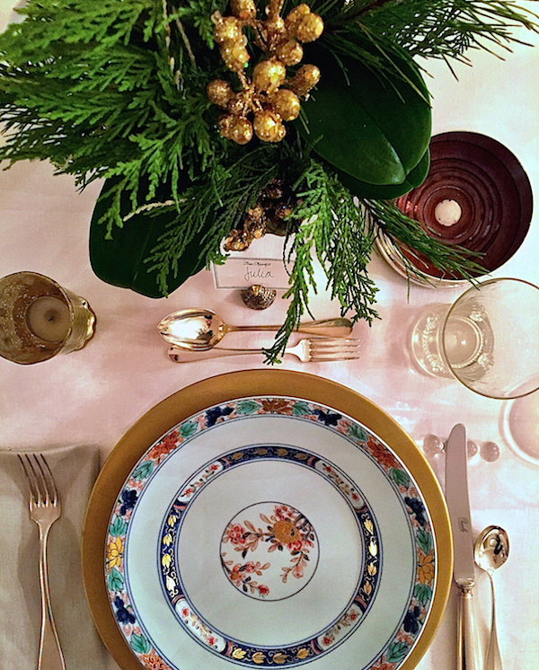 Christmas Eve table