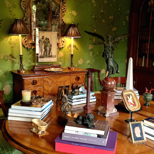 Dining room at Timothy Corrigan in Los Angeles