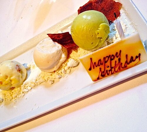 Dessert at Gotham NYC