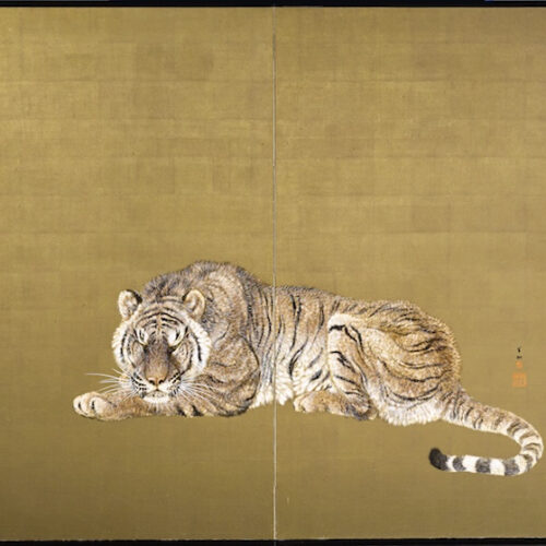 Folding Screen by Ohashi Suiseki from Kagedo Japanese Art at the International Show