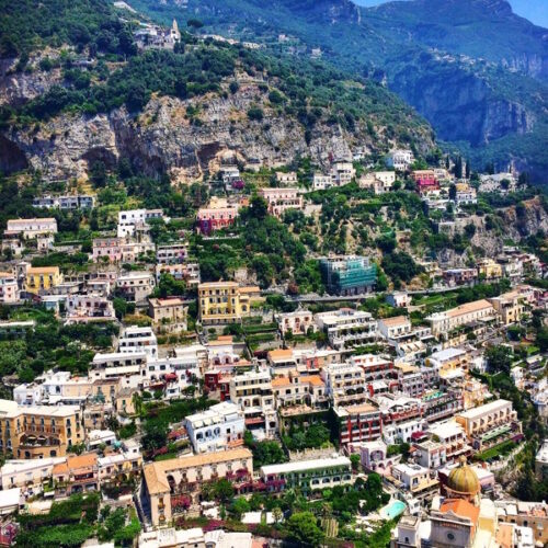 Maya Williams in Positano