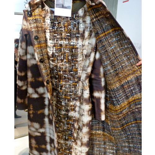 Oscar-de-la-Renta-Sable-tweed-dress-with-quilted-coat