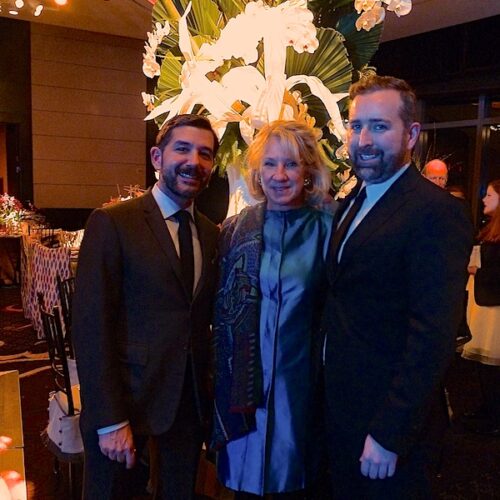 Philip Gorrivan Carolyn Englefield and Clinton Smith