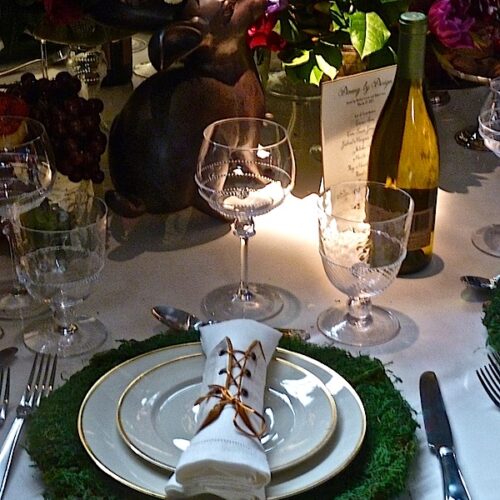 Rachel Laxer DIFFA table place setting