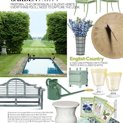 Veranda Magazine Look Book May/June
