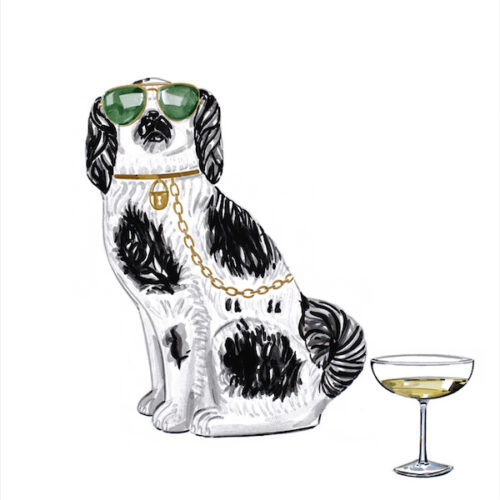 Staffordshire Dog by Hayley Sarno