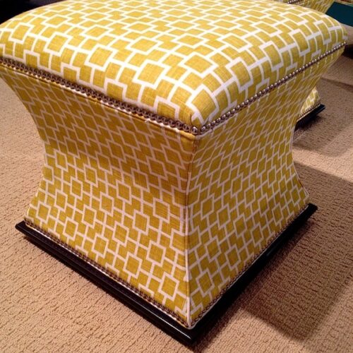 Wesley Hall Concavo ottoman