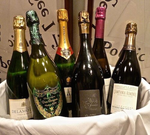 champagne tasting
